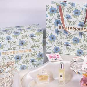 Bolsa de Papel Kraft Impresa Personalizada, Bolsa de Compras Reciclable con Asa para Comercio Minorista - Product Image 6