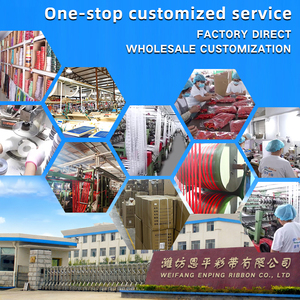 Fita de Organza Ondulada de Cor Sólida de 40mm 60mm com Borda em Cauda de Peixe, Fita de Malha Personalizada - Product Image 4