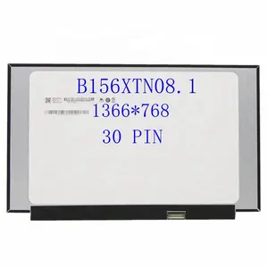 Écran HD mince et étroit de 15.6 pouces en gros NT156WHM-N44 écran LCD pour ordinateur portable B156XTN08.0