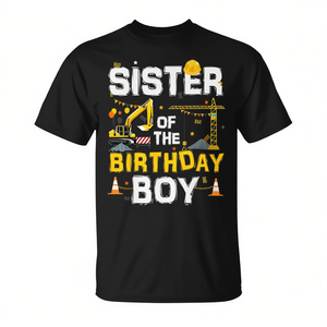 T-shirt de fête d'anniversaire pour la fratrie du gamin d'honneur ou de la équipe de construction - Product Image 2
