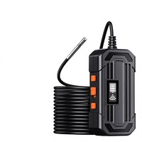 Endoscope de téléphone portable 3,9 mm HD sans fil WIFI, indice IP67, batterie 3,5h, éclairage LED blanc, modèle F240 pour canalisations d'égout et voitures