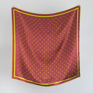 Foulards en soie imprimés colorés personnalisés 65*65cm <span class=keywords><strong>grande</strong></span> taille 100% foulards carrés en satin de soie écharpe châle pour femmes - Product Image 6