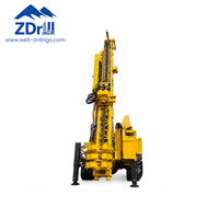 Foreuse à circulation inverse sur chenilles ZDRC1200, machine de forage entièrement hydraulique pour puits profonds, pour l'exploration géologique
