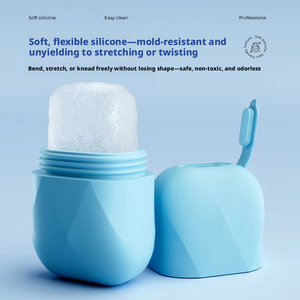 Vassoio per Ghiaccio in Silicone per Massaggio Facciale, Grado Alimentare, Non Tossico, Prodotto di Bellezza - Product Image 2