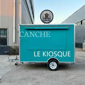 รถเข็นสตรีทฟู้ดที่เพรียวบาง & มีสไตล์สำหรับขาย | เหมาะสำหรับบาร์บีคิวเบอร์เกอร์อาหารจานด่วนและอื่นๆ - Product Image 2