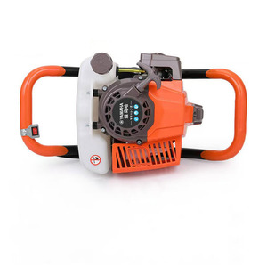 Groothandel 63cc Benzine Post Gat Graafmachine Boormachine Hek Verlenging Vijzel Bits Boom Aanplant Aarde Vijzel Machine Post Gat Digger - Product Image 2