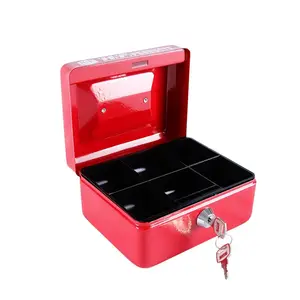 Trung Quốc Nhà Máy Heo Đất Ngân Hàng Cho Trẻ Em Coin Box Kim Loại Cash Box Với Key Lock