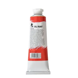 Artists Oil Color Paint Extra-Large 60ml Tube Titanium White for Canvas Wood Media Student and Beginner