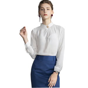 Blusas Elegantes, Sexys, Casuales y Formales, Blancas y Bonitas, Blusas de Chifón para Mujer 2022 - Product Image 1