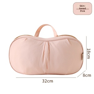 Tas Penyimpanan <span class=keywords><strong>Bra</strong></span> Tahan Air dengan Ritsleting, Kotak <span class=keywords><strong>Organizer</strong></span> Portabel Kapasitas Besar untuk Perjalanan & Rumah Tangga - Product Image 6