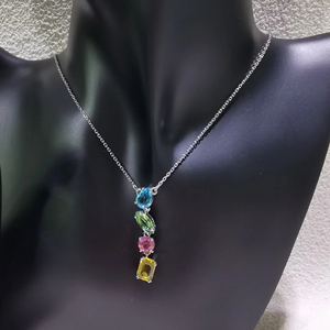 Conjunto de Joyería de Alta Gama Original Candy Crystal 2026, Collar, Pendientes, Pulsera y Anillo de <span class=keywords><strong>Marca</strong></span> de Lujo para Mujer, Regalos de Boda - Product Image 5