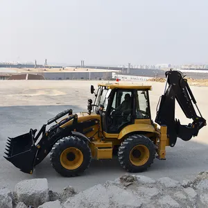 New Front End Compact Excavator Wheel Loader Backhoe Loader for Machinery Repair Shops Features Weichai Engine