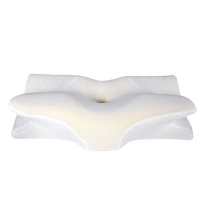 पीठ गर्दन और कंधे के लिए आकार की मेमोरी फोम तकिया को तितली कर्षण बैकरेस्ट के लिए दर्द भरी स्मृति कपास से राहत मिलती है - Product Image 1