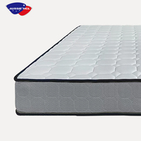 Kasur Matras Kompresi Berkualitas Tinggi Grosir Pabrik untuk Hotel, Ukuran Twin, Single, King, dengan Gel Pocket Spring dan Busa Memori