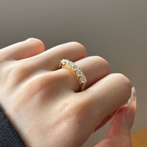 Dylam Exclusive Design 925 Sterling <b>Silver</b> 5A Cubic Zirconia Wedding <b>Eternity</b> Promise Engagement Women Band <b>Rings</b> - Product Image 3