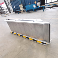 Rampe pliante manuelle de 3M pour camionnette voiture fauteuil roulant moto et capacité de charge 500Kg Rampes et échelles polyvalentes Produit