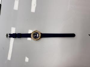 Orologio Meccanico da Donna Hyf 30mm Cassa Rotonda in Oro Giallo Cinturino in Nylon Display Analogico con Data Stile Elegante - Product Image 3