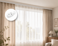 Offres Spéciales Glydea Runner de Smart Curtain Set pour Rail de Rideau Motorisé Accessoires Rod Ring