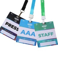 Badges événementiels, badges professionnels, cartes d'identité VIP, badges en plastique, badges d'accès VIP, cartes PVC pour le personnel d'événement