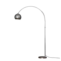 Lampadaire Arc Moderne à Intensité Variable, 3 Températures de Couleur, Lampe sur Pied Réglable en Hauteur avec Abat-jour pour Salon et Chambre à Coucher