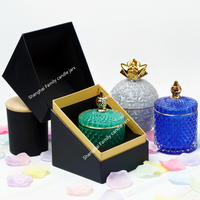 Boîtes à bougies en carton de luxe personnalisées pour l'emballage de pots de bougies, boîte cadeau avec logo, boîte à bijoux en papier