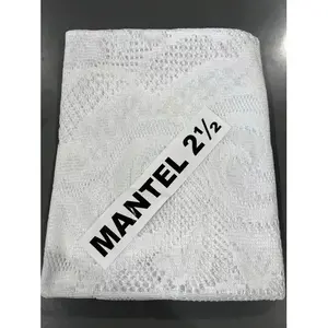 Nappe rectangulaire économique Carla Depot 250 cm x 150 cm à motif floral en polyester tissé pour usage domestique - Product Image 3