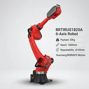หุ่นยนต์เชื่อมแบบโคบอท 6 แกน รุ่น BRTIRUS1820A รับน้ำหนักได้ 20 กก. ระยะการยืดแขน 1850 มม. ความแม่นยำ +/-0.05 มม. หุ่นยนต์เชื่อมท่อ หุ่นยนต์หยิบจับและวาง - Product Image 3
