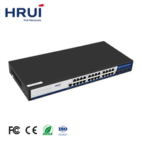 Penjualan Pabrik Harga Terbaik Switch Jaringan Gigabit L2 Terkelola 24 Port dengan 4 Port SFP Gigabit