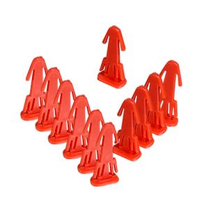 CH SJPACK Bouchon de verrouillage à anneau en plastique PP rouge pour fût, écologique, emballage manuel - Product Image 1