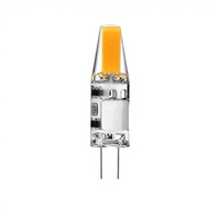 Ampoule LED G4 COB SMD2835 AC/DC 12V en silicone pour lustre, CRI80, température de couleur 5000K, certifiée CE pour usage résidentiel