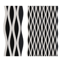 Panneaux acoustiques pour mur de studio Insonorisation Grille en fibre de polyester Bande de bois profilée Panneau insonorisant avantageux