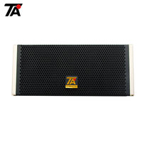 Boîte vide en bois noir TA PA6.5E 6,5 pouces pour enceinte de sonorisation à large bande, enceinte de sonorisation DIY, certifiée 3C