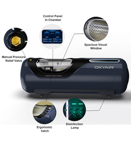 Le chirurgien plasticien Oxyair recommande l'utilisation de la chambre HBOT pour la cicatrisation des plaies Chambre d'oxygénation hyperbare Oxyair Hard Shell 2 ATA - Product Image 2