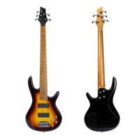 Guitare basse électrique à 5 cordes de marque Deviser, fabrication OEM en Chine