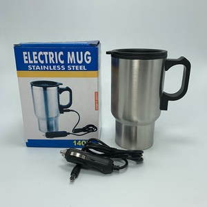 Toptan 16oz bpa ücretsiz çift duvar özel logo paslanmaz çelik elektrikli oto kaloriferi kahve usb kupa ısıtıcı - Product Image 6