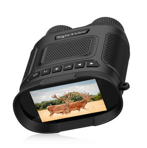 Jumelles de Vision Nocturne IR à 7 Niveaux Améliorées, Écran IPS HD 4K, Zoom 8X, Longue Portée, Visibilité Totale de l'Obscurité 10X - Product Image 1