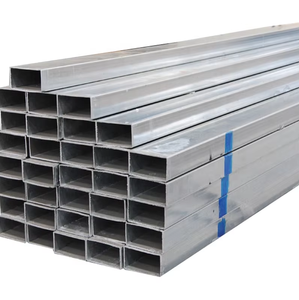 Tuyau en acier soudé rectangulaire conforme à la norme ASTM, tube en acier au carbone à section creuse, tuyau en acier noir pour conduite de fluides, construction - Product Image 4