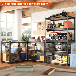 Étagère de rangement en acier 72 po H x 35,5 po L x 15,8 po P, unité d'étagérage robuste pour l'organisation de garage, atelier et entrepôt - Product Image 4