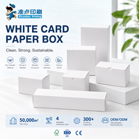 Boîtes d'emballage personnalisées imprimées en carton rigide blanc, plusieurs styles, pour cosmétiques, biscuits, brillants à lèvres, montres, cadeaux - Prix de gros