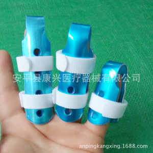 Clip pour os des doigts, clip de fixation pour fracture des doigts, attelle perforée respirante pour doigts, plaque de soutien pour doigts, protecteur pour doigts - Product Image 4