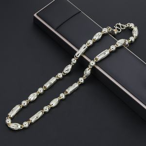 Collier personnalisé JXX, plaqué or 14 carats, chaîne Belcher, bijoux en laiton de luxe pour femmes et hommes, OEM/ODM pris en charge - Product Image 4