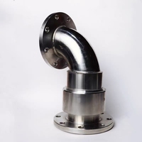 Coude en acier inoxydable robuste à 90 degrés 5D Sch160 A234 WP91 DN80 pour la production de vapeur