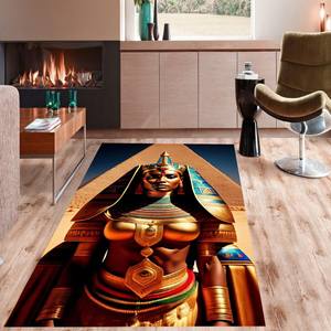 Египетский ковер иероглиф Анубис древний ковер старинные художественные коврики для пола Египетский Декор коврик для гостиной - Product Image 4
