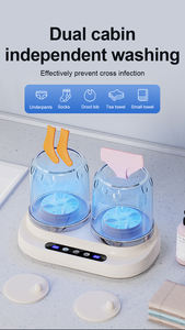 Mini <span class=keywords><strong>lavadora</strong></span> con carga USB, <span class=keywords><strong>lavadora</strong></span> portátil, ropa interior limpia, ropa de bebé, salud, precio bajo, MOQ bajo - Product Image 4