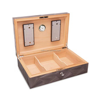 Armoire personnalisée en bois de cèdre laqué piano Boîte à cigares de luxe faite à la main pour le stockage des cigares