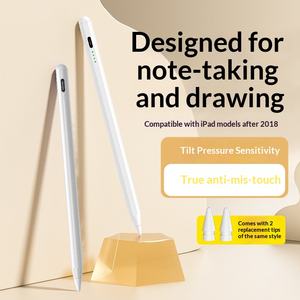 Lápiz Capacitivo Magnético Metálico Anti-Accidental para iPad, Compatible con Pantalla Táctil - Product Image 1