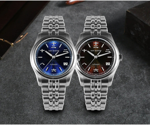 Reloj <span class=keywords><strong>San</strong></span> <span class=keywords><strong>Martin</strong></span> SN0144CG Nuevo de 39 mm para Hombre, Miyota 90S5, Diseño Original Chino JianZhan Gada, <span class=keywords><strong>Relojes</strong></span> Mecánicos Resistentes al Agua y Luminosos - Product Image 3