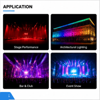 Barra de Luz LED RGB Lineal de 1296 Píxeles, 16 Segmentos, DMX512, 1-30Hz, Efecto de Fondo a Todo Color para Conciertos, Estudios de TV