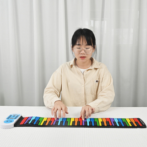 KONIX Colorful Kids Instrument Toy Piano for Sale Singing Microphone <strong>Funny</strong> Musical Keyboard Cheap Electric Mini Piano - Product Image 4