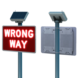 Segnali stradali di energia stradale di traffico solare di vendita calda con illuminazione a led segnali di avvertimento a led di errore - Product Image 1